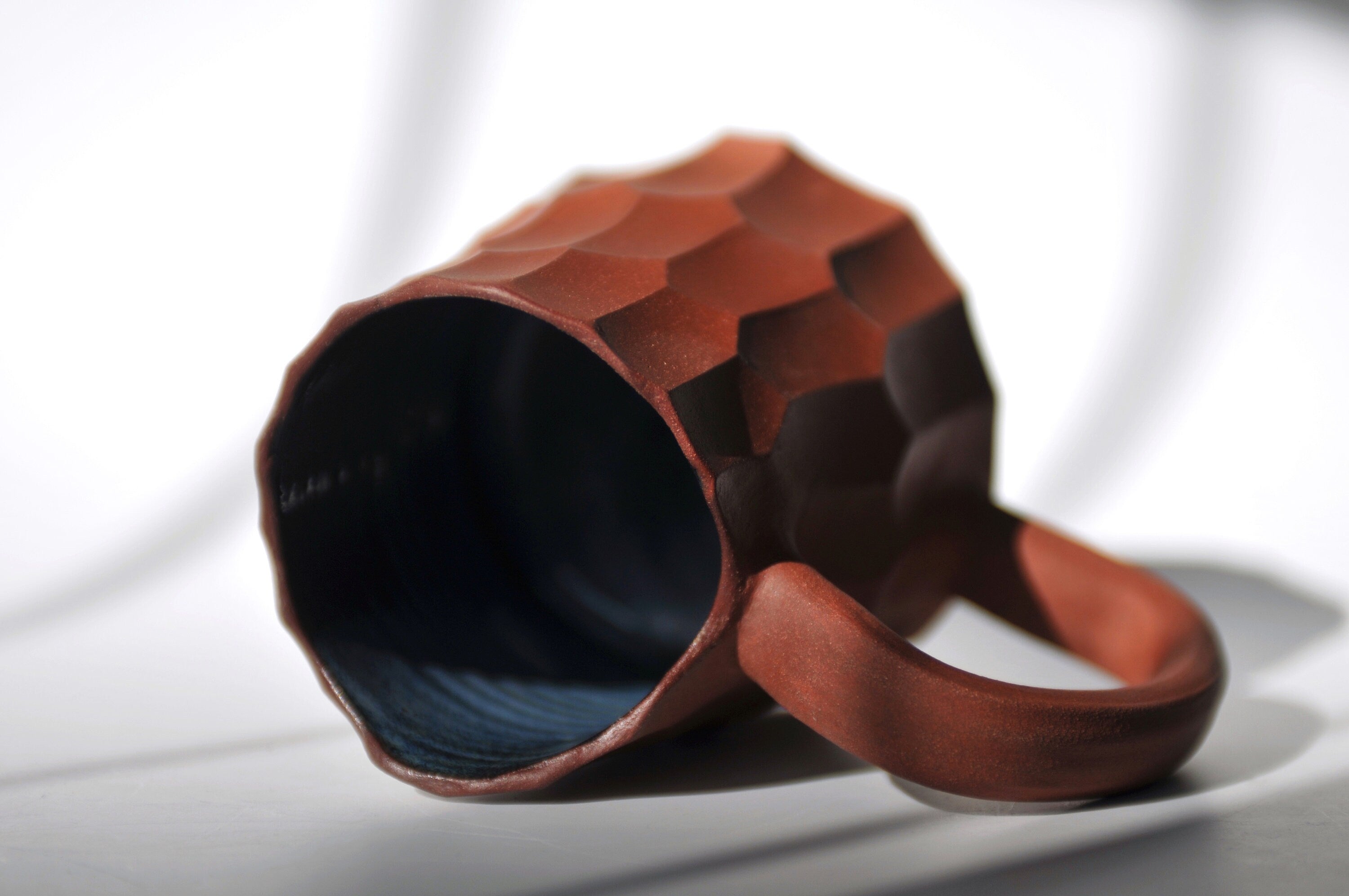 Boulder Big Mug (Kırmızı Stoneware)