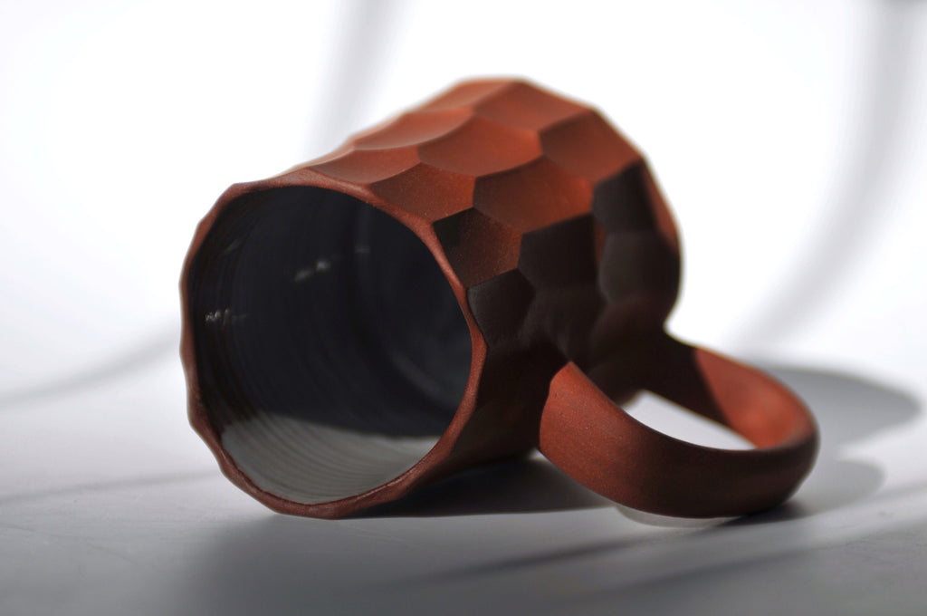 Boulder Big Mug (Kırmızı Stoneware)