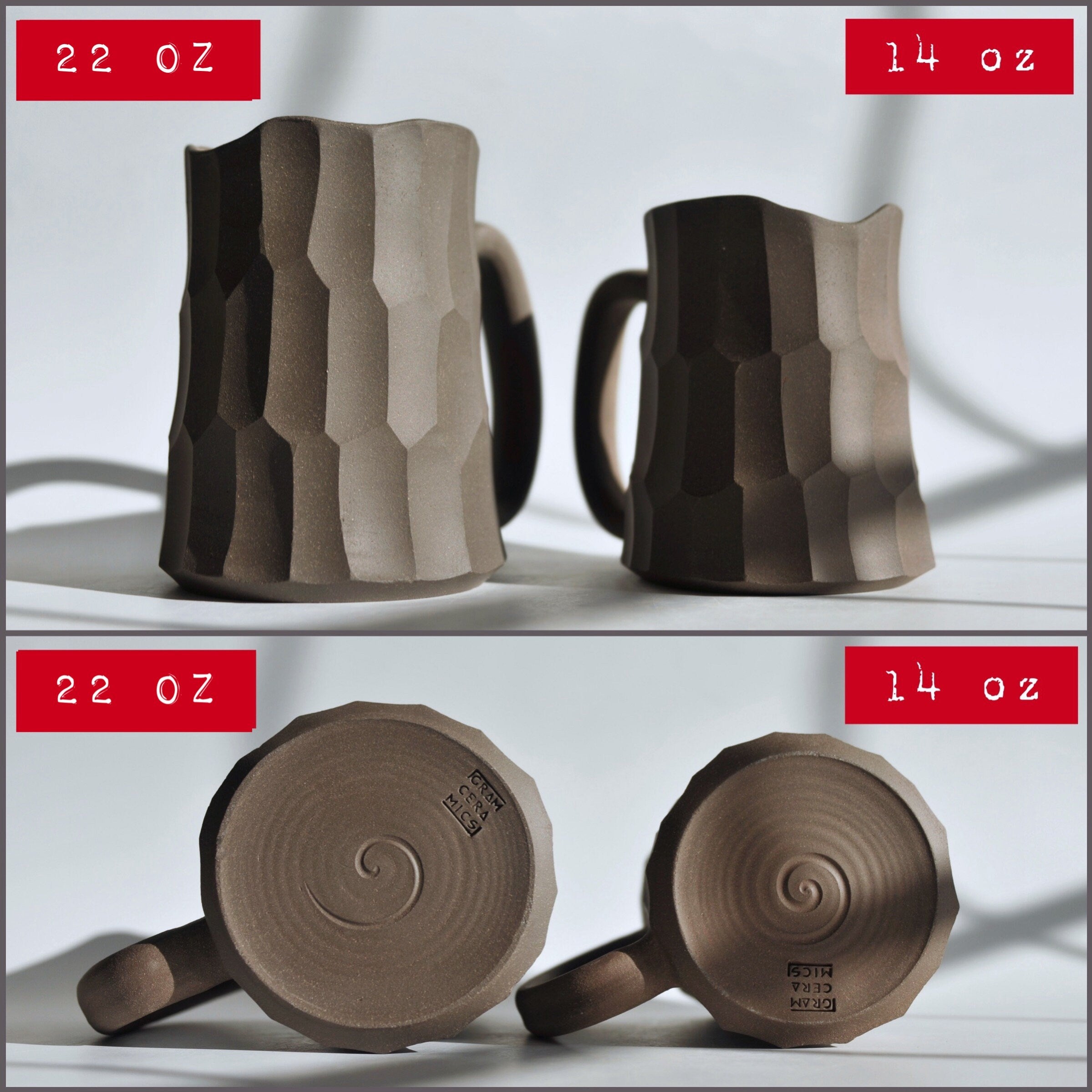 Boulder Big Mug (Koyu Stoneware)