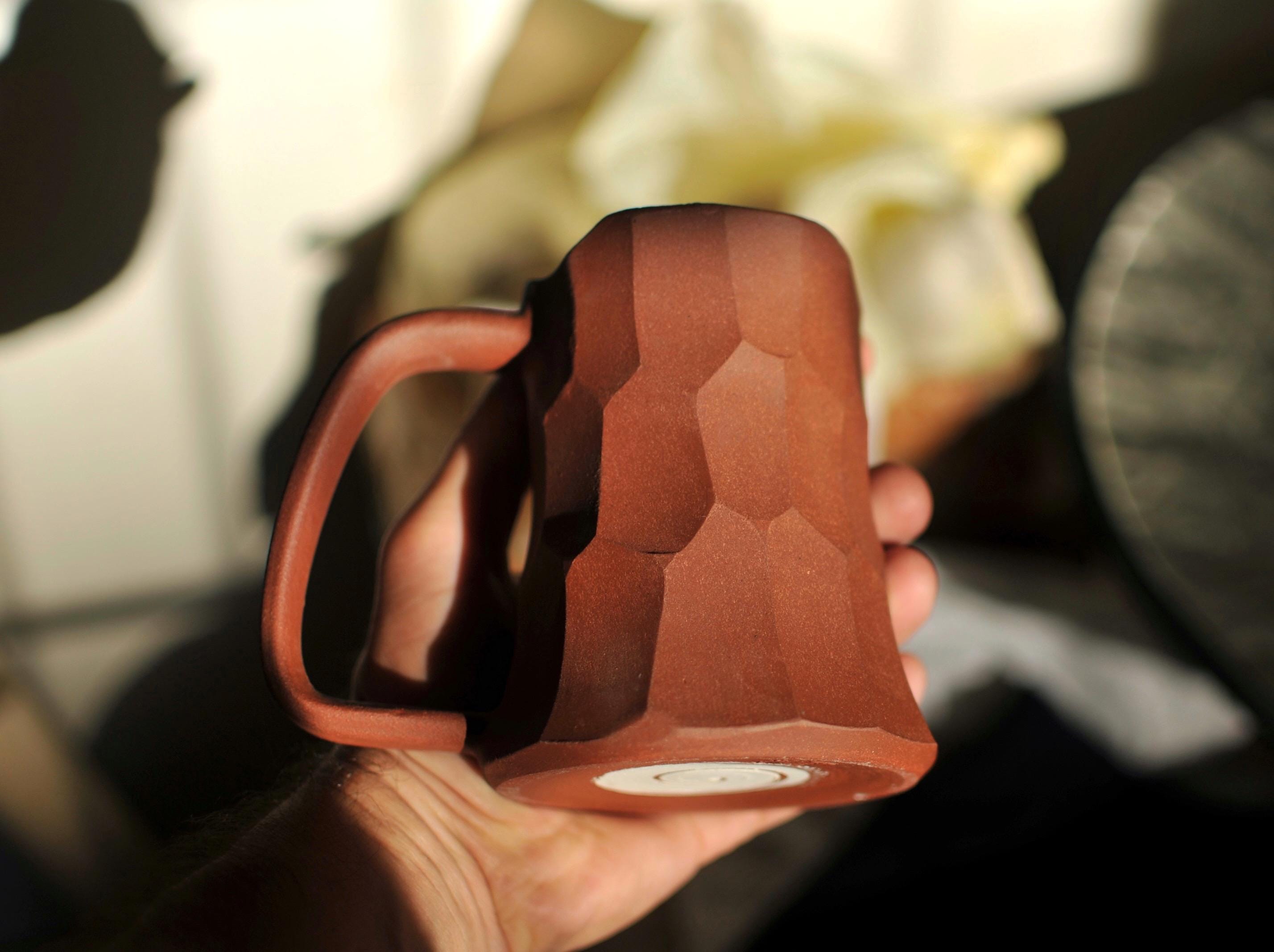 Boulder Big Mug (Kırmızı Stoneware)